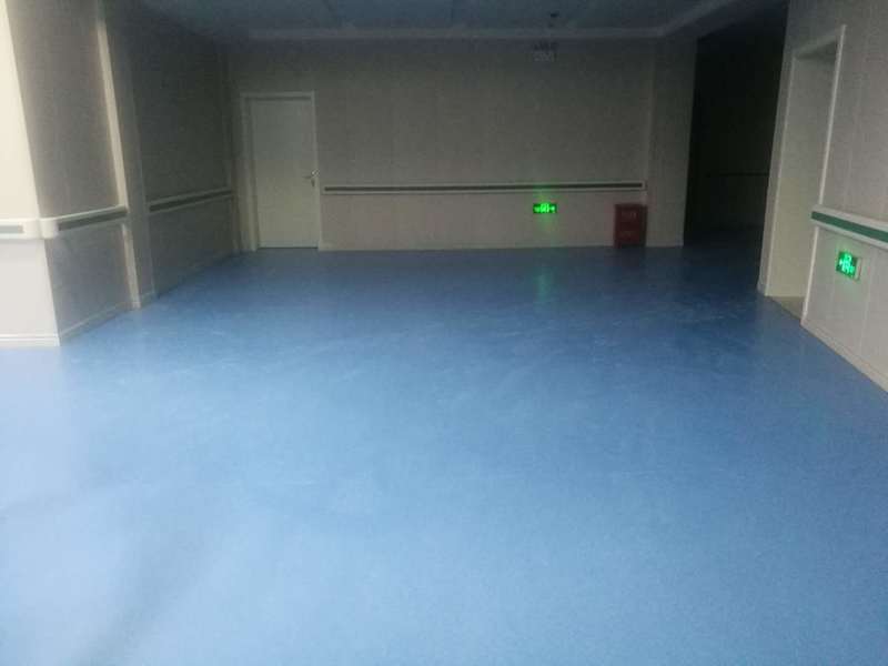 2.0发泡底0.35耐磨层安徽宣城某学校LS3007海蓝色不带卡通图案的786平方