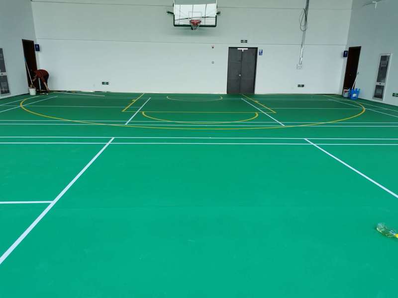  江苏南京室内水晶砂 3.5半密室半发泡  4.0平面共310平方施工效果